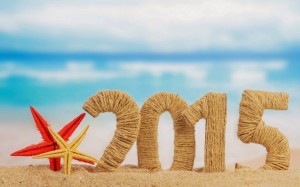 nieuwjaarswensen 2015 strand