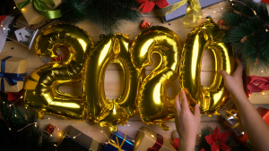 2020 ballonnen kerst